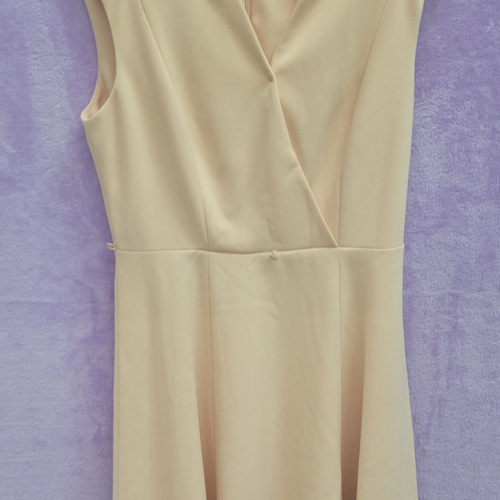 Calvin Klein Collection Cream Midi Dress